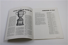 1981 Walker Cup at Cypress Point Club Official Program