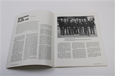 1981 Walker Cup at Cypress Point Club Official Program