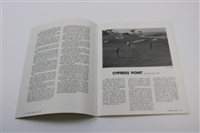 1981 Walker Cup at Cypress Point Club Official Program