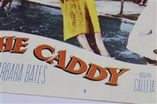1953 'The Caddy' Movie 11x14 Lobby Card #3 - Actress Falling Into Pool