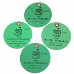 Three (3) 1980 (Wed) & 1983 (Tues.) Masters Tournament Tickets