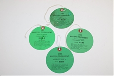 Three (3) 1980 (Wed) & 1983 (Tues.) Masters Tournament Tickets