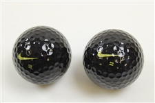 Four (4) Sleeves of Nike TW Tiger Woods OneBlack 'The One' Golf Balls