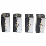 Four (4) Sleeves of Nike TW Tiger Woods OneBlack 'The One' Golf Balls