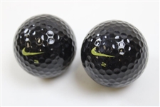 Two (2) Sleeves of Nike TW Tiger Woods OneBlack 'The One' Golf Balls