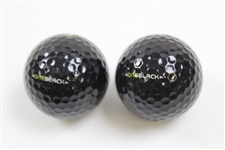 Two (2) Sleeves of Nike TW Tiger Woods OneBlack 'The One' Golf Balls