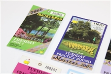 2006, 2007, 2008, 2009 & 2021 Masters Tournament Tickets