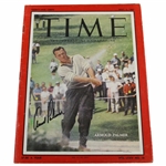 Arnold Palmer Signed 1960 Time Magazine - May JSA ALOA