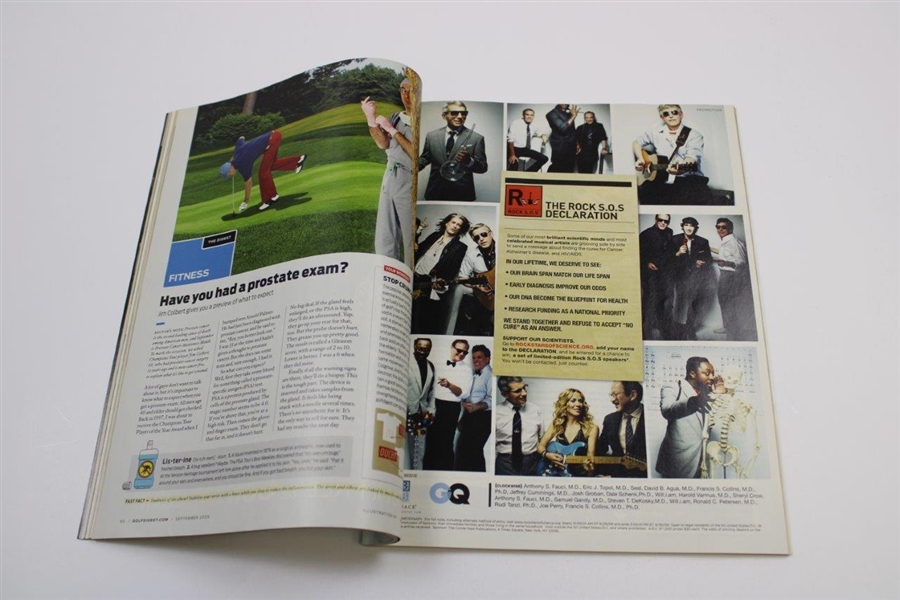 Arnold Palmer Signed 2009 Golf Digest Magazine - September JSA ALOA