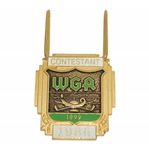 Bobby Clampetts 1986 WGA Championship Contestant Clip/Badge