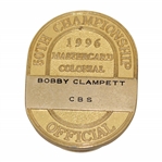 Bobby Clampett's 1996 Mastercard Colonial Championship CBS Official Clip/Badge