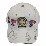Furyk, Curtis, Weir & Micheel Signed 2003 Grand Slam of Golf Hat - Clampett Collection JSA ALOA