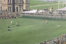 Bobby Jones at 1930 British Amateur Championship on Green Framed Print Published by HO Quinn Ltd.
