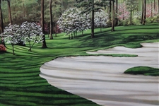 Augusta National Golf Club 'The 10th Hole- In April' by Garner Print - Framed