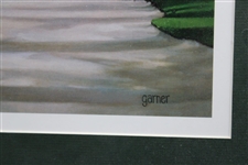 Augusta National Golf Club 'The 10th Hole- In April' by Garner Print - Framed