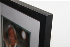 Tiger, Palmer, Nicklaus, Couples & Mickelson Masters Champs in Jackets Display - Framed