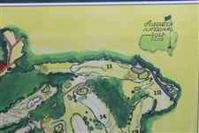 Augusta National Golf Club Aerial Photo - Framed