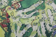 Augusta National Golf Club Aerial Photo - Framed