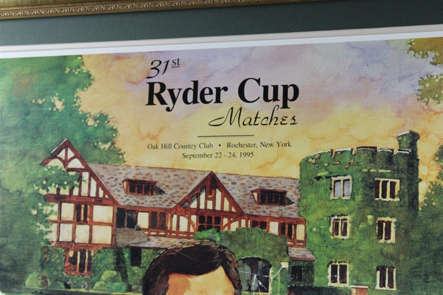 1995 Ryder Cup at Oak Hill Country Club Team USA Print - Framed