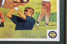 1995 Ryder Cup at Oak Hill Country Club Team USA Print - Framed