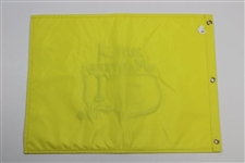 Fred Couples Signed 2015 Masters Embroidered Flag with 1992 JSA ALOA