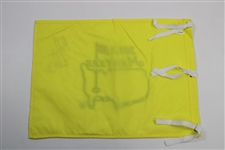 Bubba Watson Signed 2012 Masters Embroidered Flag JSA ALOA