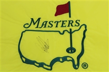 Craig Stadler Signed Undated Masters Embroidered Flag JSA ALOA