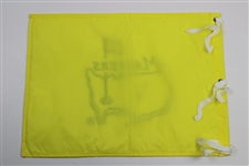 Craig Stadler Signed Undated Masters Embroidered Flag JSA ALOA