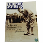 Gene Sarazen Signed 1992 The MET Golfer Magazine JSA ALOA
