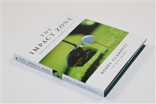 Bobby Clampett Signed Impact Zone Golf Ball & 'The Impact Zone' Book JSA ALOA