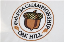 2003 PGA at Oak Hill Yellow Screen & White Embroidered Flags - Unopened - Bobby Clampett