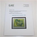 Augusta National Golf Club Aerial Photo - Framed