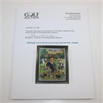 1995 Ryder Cup at Oak Hill Country Club Team USA Print - Framed