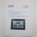 The Augusta National Golf Club 'Amen Corner 11th, 12th, & 13th' Print - Framed