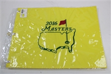 Four (4) Masters Tournament Embroidered Flags - 2016-2019 - Unopened