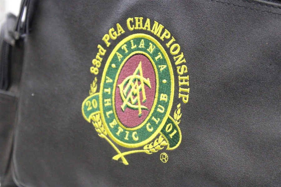 Atlanta Athletic Club 2001 PGA Championship Media Gift - Leather Backpack