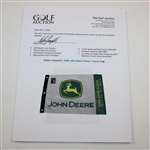 Bobby Clampett's 2000 John Deere Classic Course Flag
