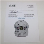 Mickelson, Goosen, Singh & Hamilton Signed 2004 Grand Slam of Golf Hat - Clampett Collection JSA ALOA