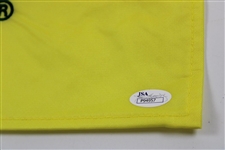 Jack Burke Signed 2006 Masters Tournament Embroidered Flag with '56' JSA #P94957