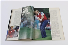 Jack Nicklaus Signed June 18, 1990 Sports Illustrated Magazine JSA ALOA