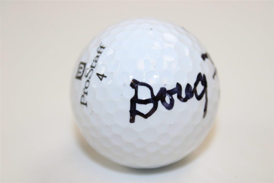 Doug Ford Signed Wilson ProStaff 4 Logo Golf Ball JSA ALOA