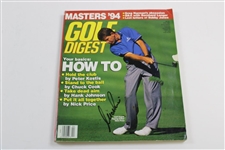 Kite, Price, Els & Lehman Signed Magazines - Golf Digest & Sports Illustrated JSA ALOA