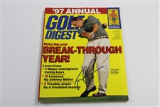 Kite, Price, Els & Lehman Signed Magazines - Golf Digest & Sports Illustrated JSA ALOA