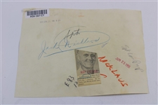 Jack Nicklaus Signed 1958 Trans-Mississippi Championship Photo JSA ALOA