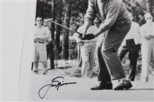 Jack Nicklaus Signed 1962 North & South Championship Photo JSA ALOA