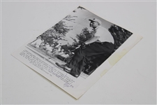 Jack Nicklaus Signed 1962 World Series of Golf Photo JSA ALOA