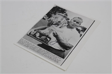 Jack Nicklaus Signed 1965 Thunderbird Classic Photo JSA ALOA