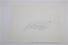 Jack Nicklaus Signed 1965 Thunderbird Classic Photo JSA ALOA