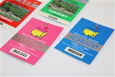1995(x2) & 1999(x2) Masters Tournament Tickets