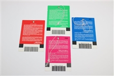 1995(x2) & 1999(x2) Masters Tournament Tickets